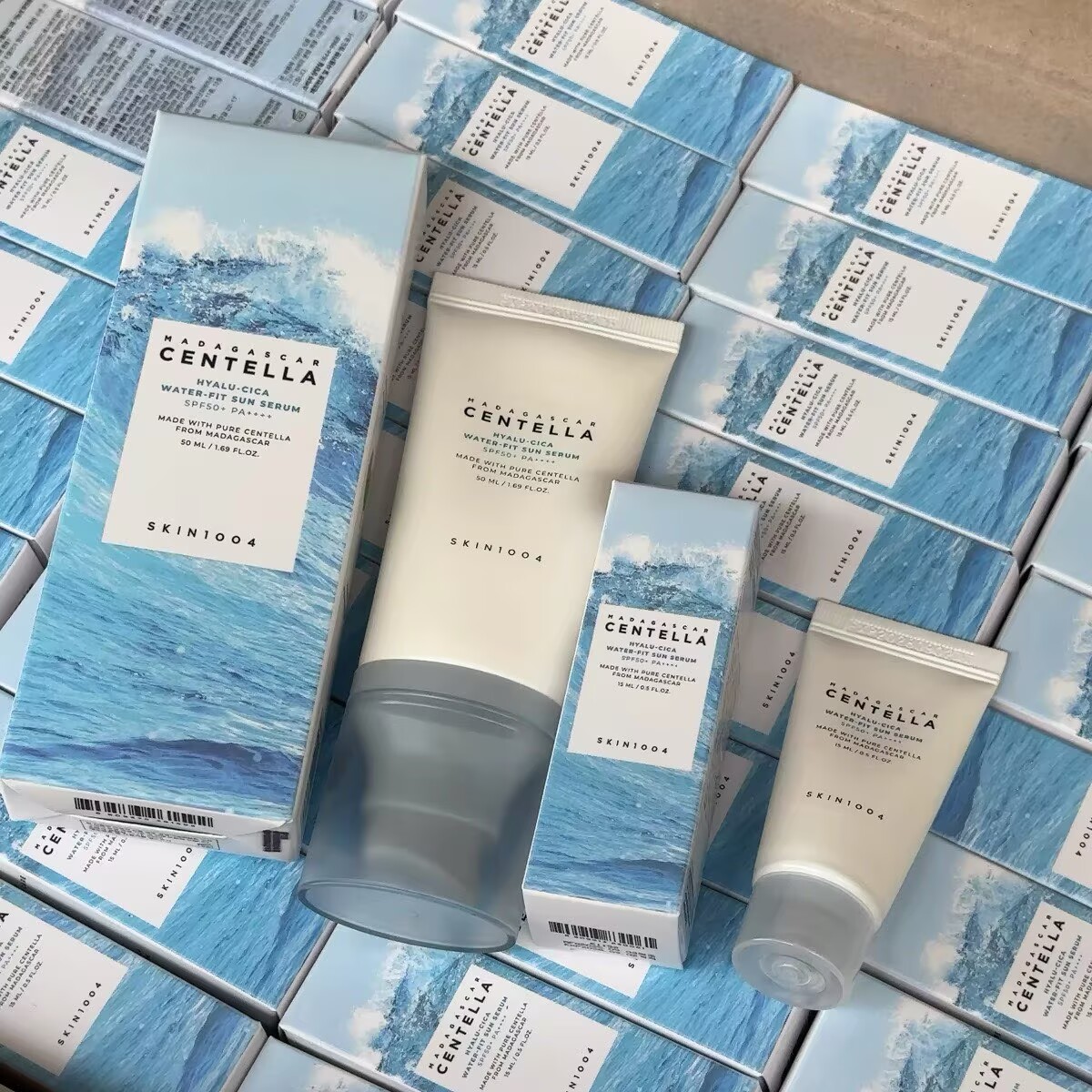 Skincare Oily Skin - Set Coreano Hyalu Cica Centella SPF50