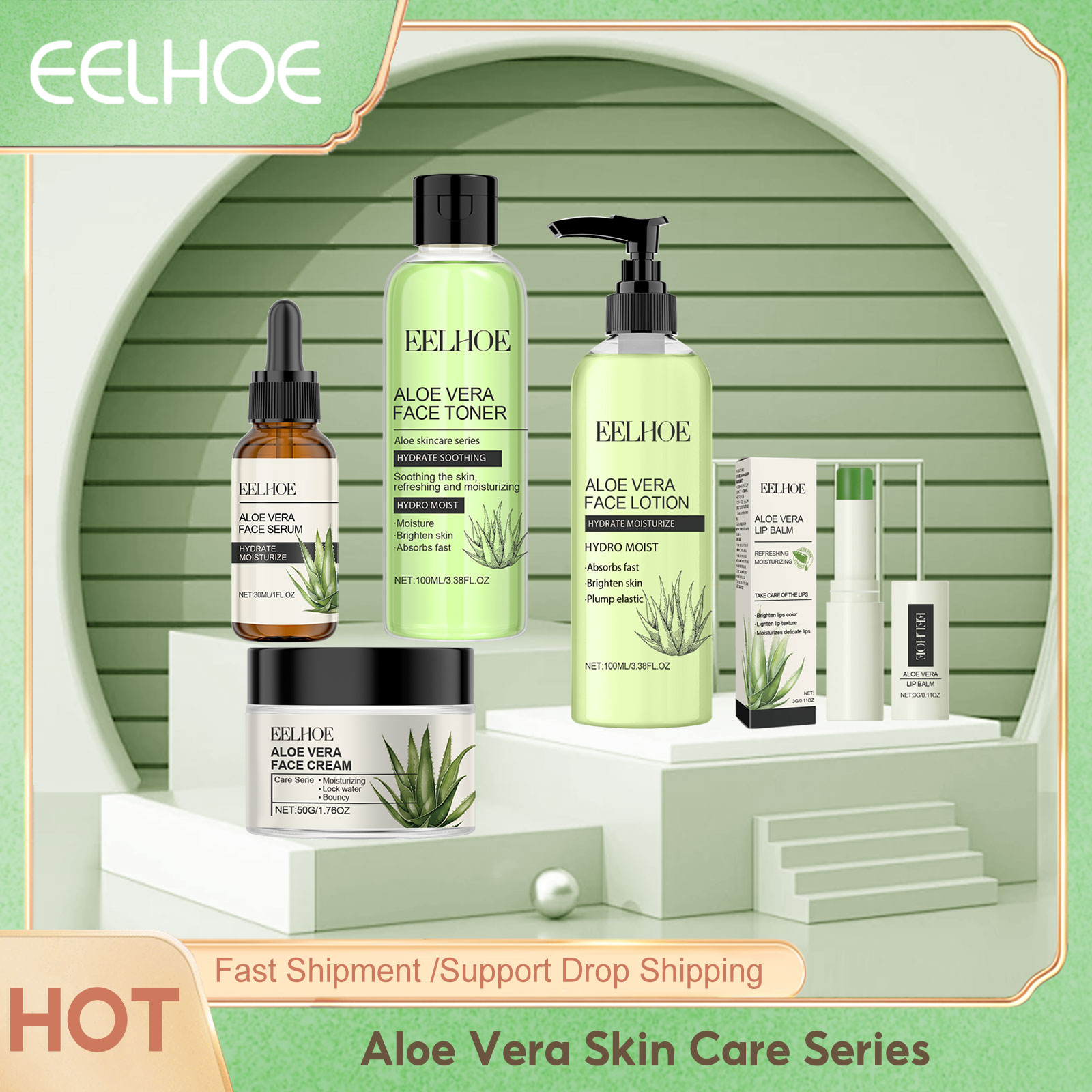 Skincare Oily Skin - Eelhoe Aloe Vera Serie per la